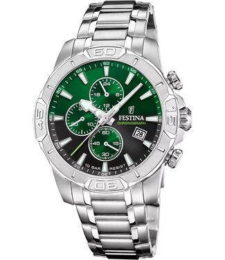 Festina F20704/5 Herrenuhr Timeless Chronograph 45 mm
