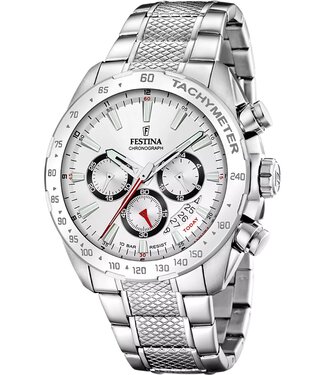 Festina F20668/1 Herrenuhr Timeless Chronograph 45 mm
