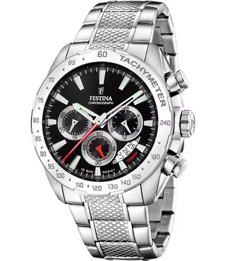 Festina F20668/4 Herrenuhr Timeless Chronograph 45 mm