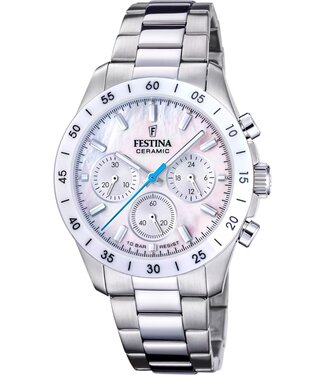 Festina F20693/1 Damenuhr Chronograph Chronograph 39 mm