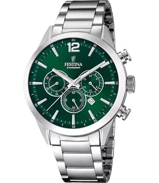 Festina F20343/B Herrenuhr Chronograph 44 mm