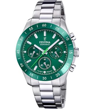 Festina F20693/6 Damenuhr Chronograph 39 mm