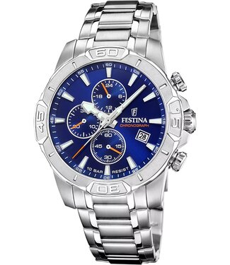 Festina F20704/2 Herrenuhr Timeless Chronograph 45 mm