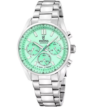 Festina F20753/1 Damenuhr Boyfriend Chronograph 38 mm