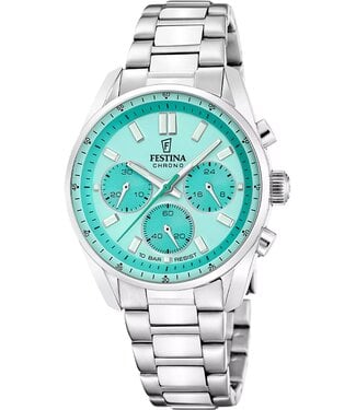 Festina F20753/3 Damenuhr Boyfriend Chronograph 38 mm