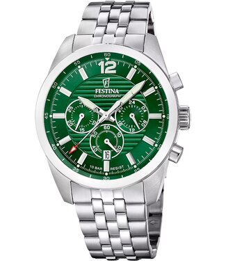 Festina F20742/2 Herrenuhr Timeless Chronograph 44 mm