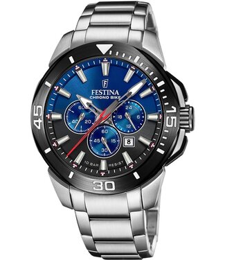 Festina F20641/C Herrenuhr Chrono Chronograph 47 mm