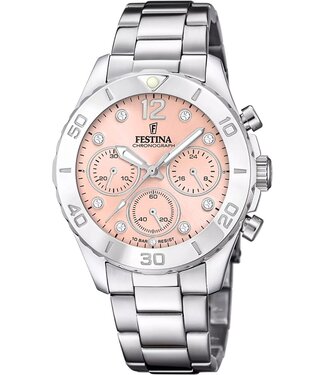 Festina F20603/7 Damenuhr Boyfriend Chronograph 39 mm