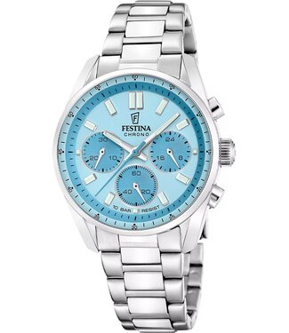 Festina F20753/2 Damenuhr Boyfriend Chronograph 38 mm