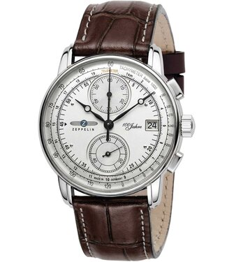 Zeppelin 86701 Herrenuhr 100 Chronograph 43 mm