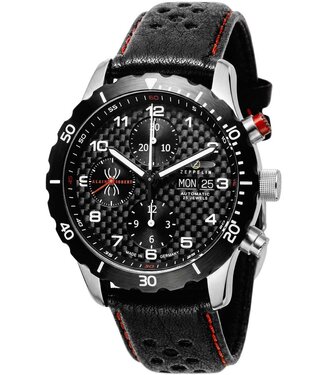 Zeppelin 72162 Herrenuhr Night Chronograph 42 mm