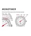 Zeppelin 86433 Damenuhr Monotimer 36 mm