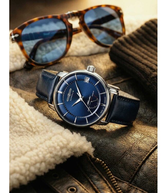 Zeppelin 84163 Herrenuhr Atlantic 43 mm