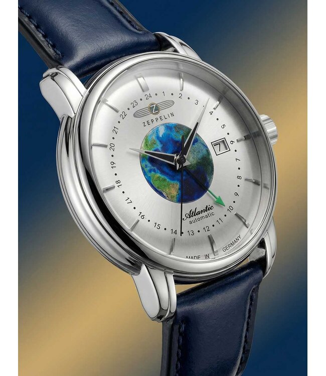 Zeppelin 84681 Herrenuhr Atlantic 43 mm