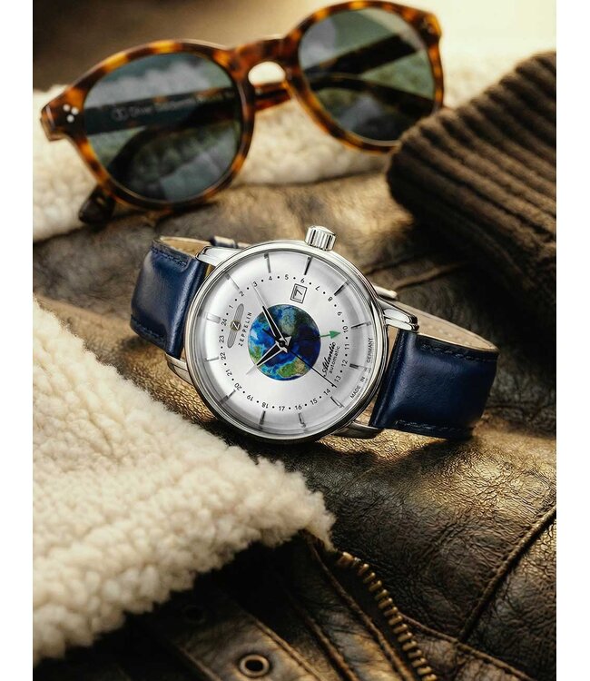Zeppelin 84681 Herrenuhr Atlantic 43 mm