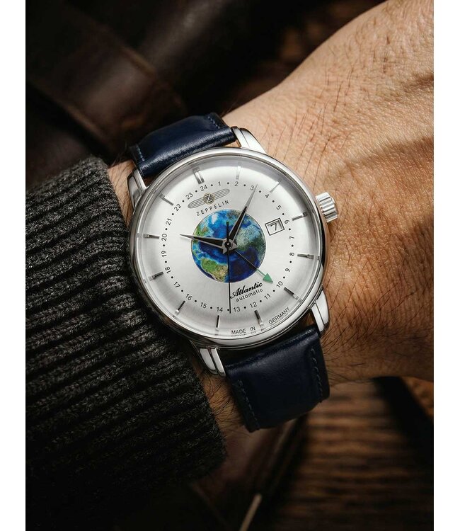 Zeppelin 84681 Herrenuhr Atlantic 43 mm
