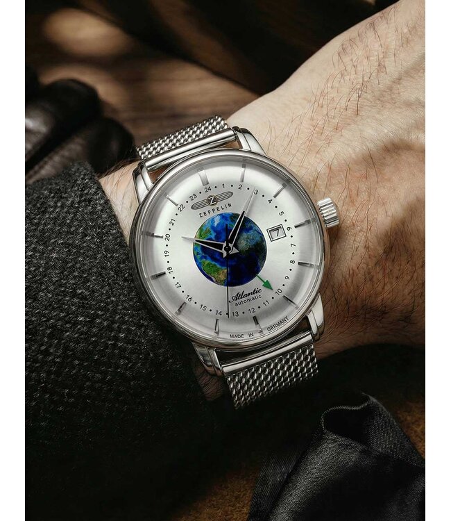 Zeppelin 8468M1 Herrenuhr Atlantik 42 mm