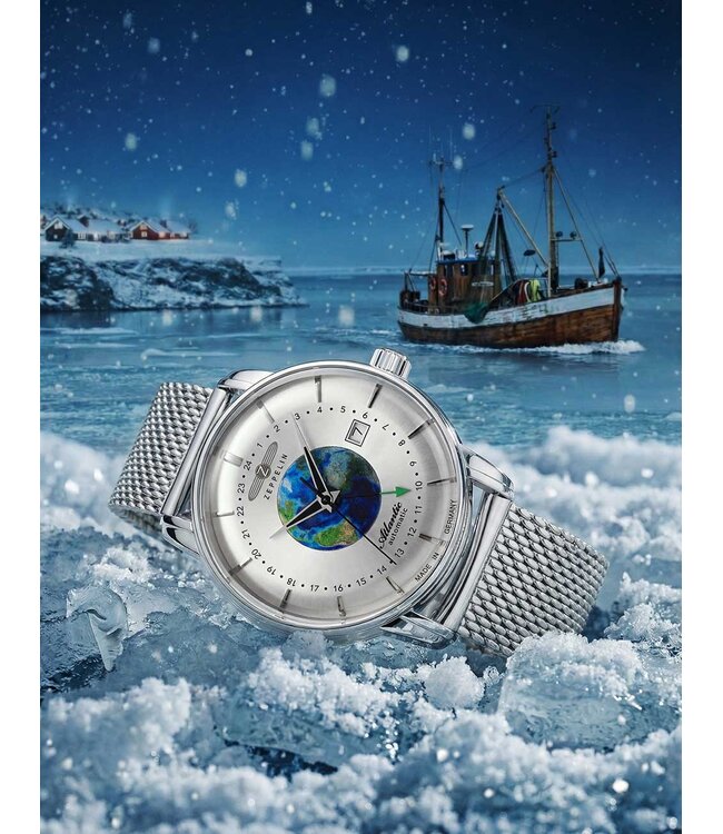 Zeppelin 8468M1 Herrenuhr Atlantik 42 mm