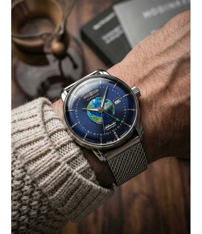 Zeppelin 8468M3 Herrenuhr Atlantik 42 mm