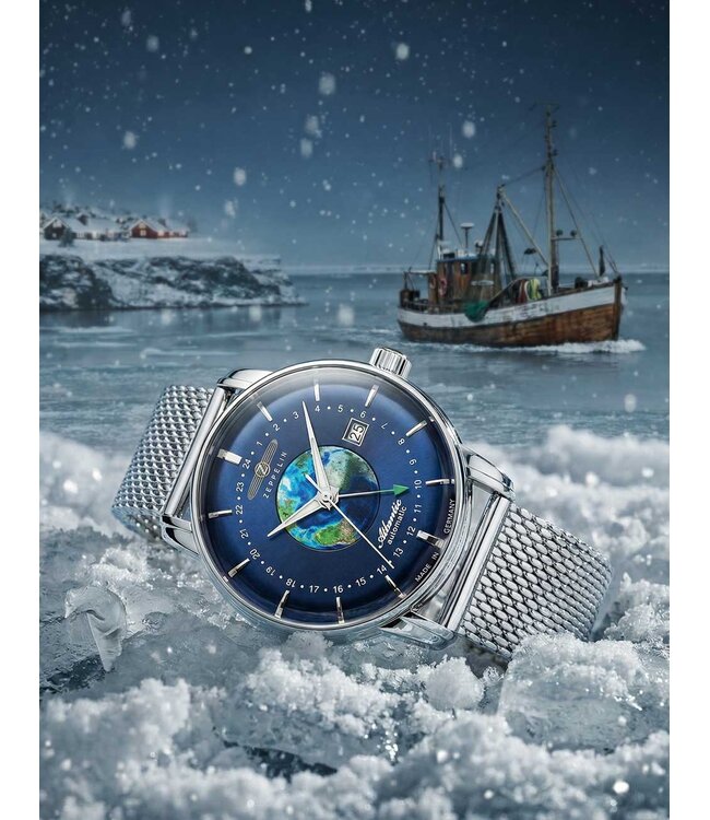 Zeppelin 8468M3 Herrenuhr Atlantik 42 mm