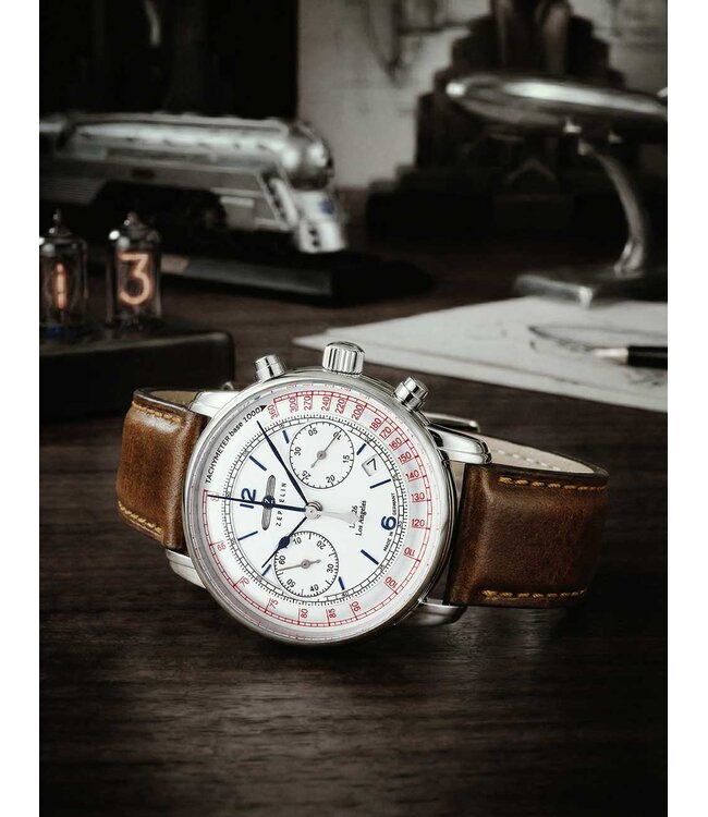 Zeppelin 86145 Herrenuhr LZ-126 Chronograph 42 mm