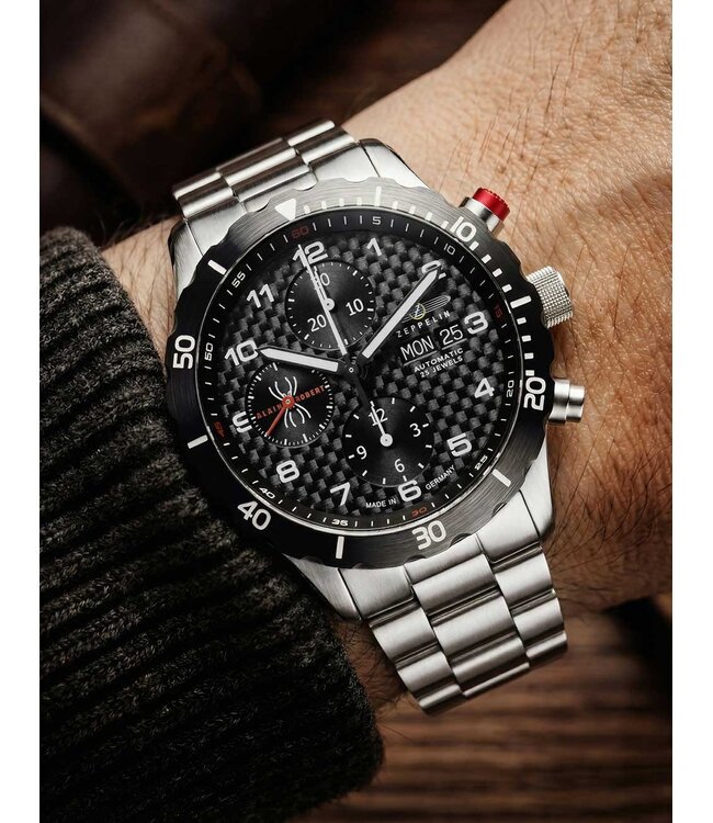 Zeppelin 7216M2 Herrenuhr Alain 42 mm