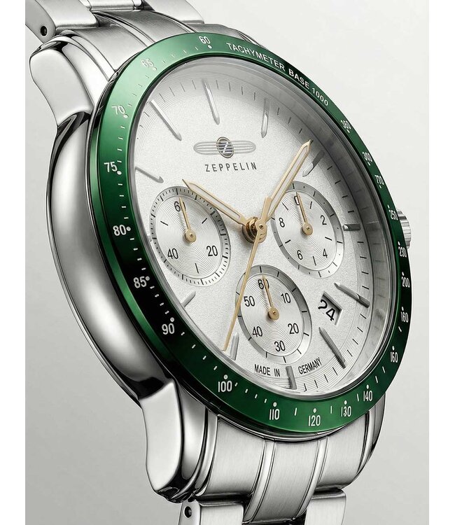 Zeppelin 8878MB4 Herrenuhr New Chronograph 43 mm