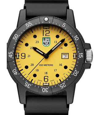 Luminox Sea X2.2005 Herrenuhr Gelb Silikon