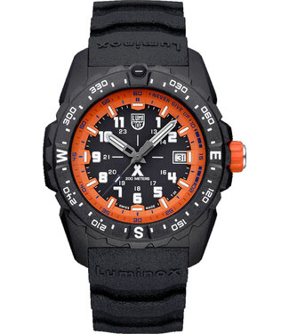 Luminox Bear XB.3739 Herrenuhr Orange/Schwarz Kautschuk