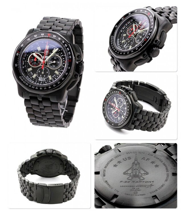 XA.9272 Herrenuhr F-22 Chronograph 44 mm