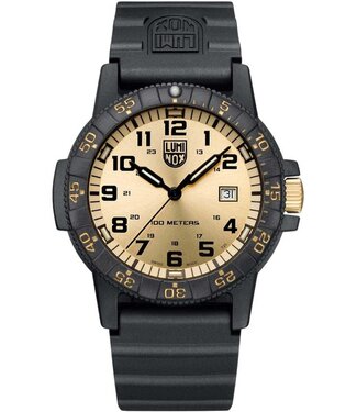 XS.0325.GP Herrenuhr Leatherback 44 mm