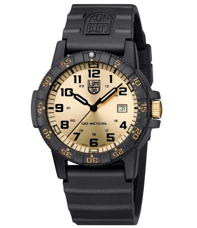 XS.0325.GP Herrenuhr Leatherback 44 mm