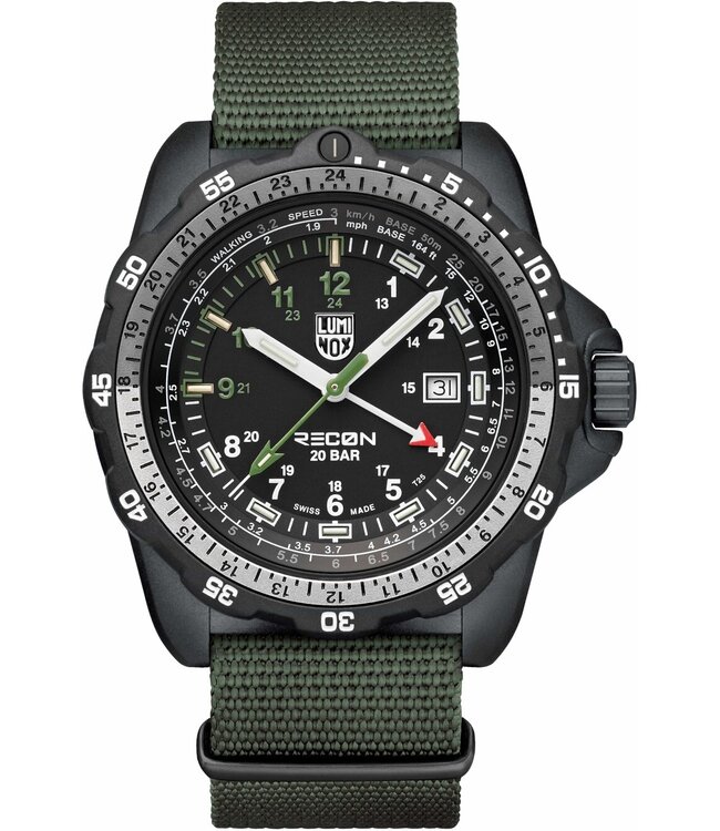 XL.8837.SET Herrenuhr Recon 46 mm