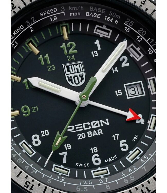 XL.8837.SET Herrenuhr Recon 46 mm
