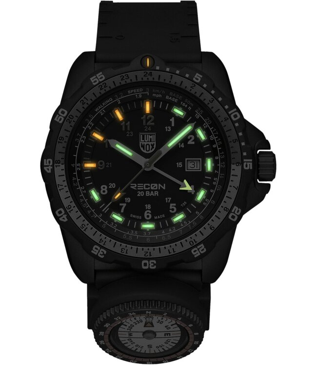 XL.8837.SET Herrenuhr Recon 46 mm