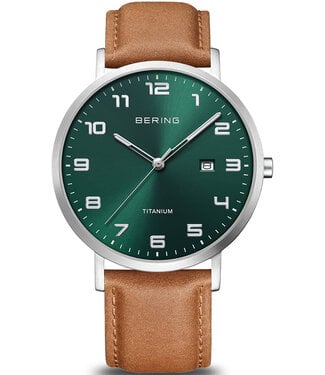 Bering 18640-568 Herrenuhr Men's 40 mm
