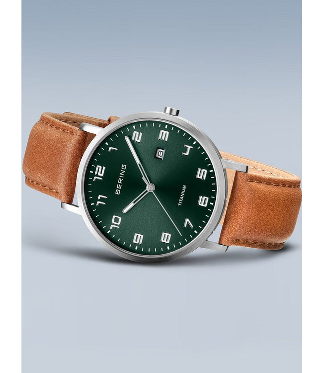 Bering 18640-568 Herrenuhr Men's 40 mm