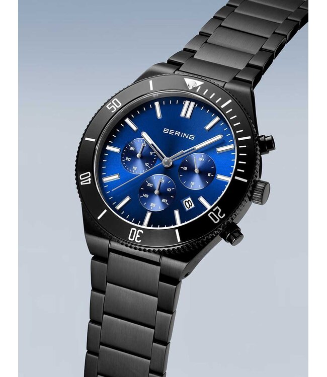Bering 15043-727 Herrenuhr Chronograph Chronograph 43 mm