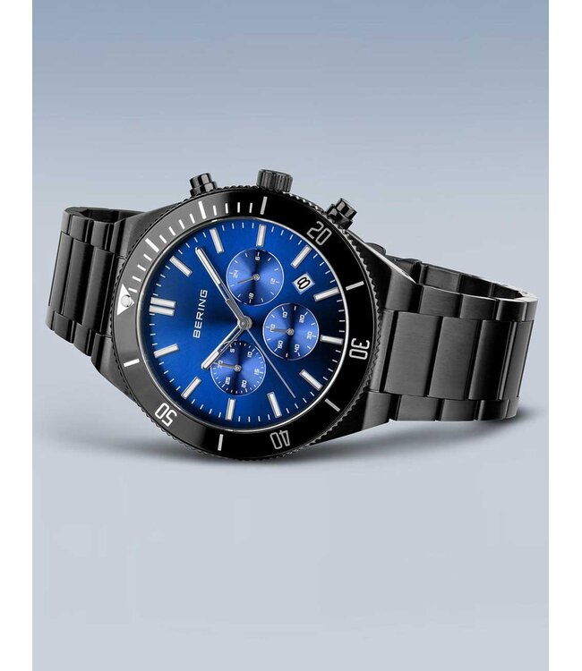 Bering 15043-727 Herrenuhr Chronograph Chronograph 43 mm