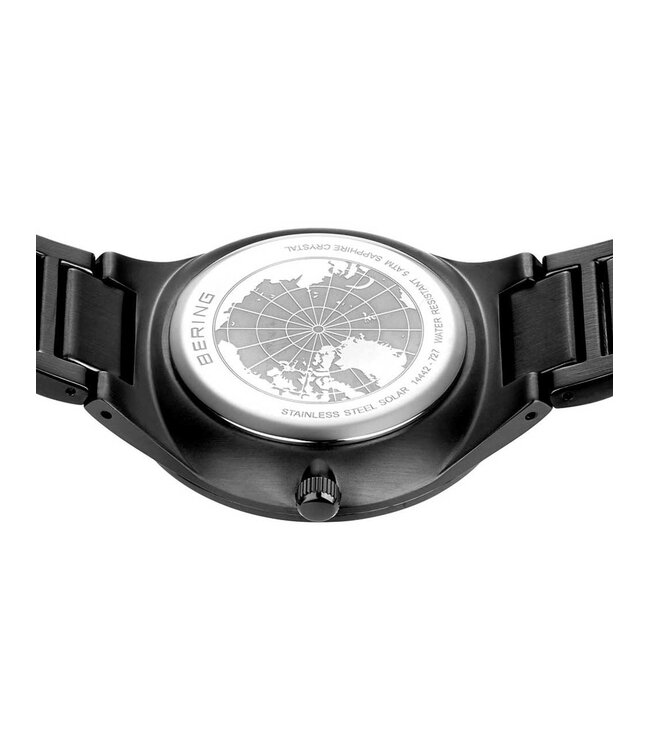 Bering 14442-727 Herrenuhr Slim-Solar 42 mm