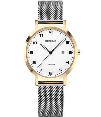 Bering 18634-010 Damenuhr Titanium 34 mm