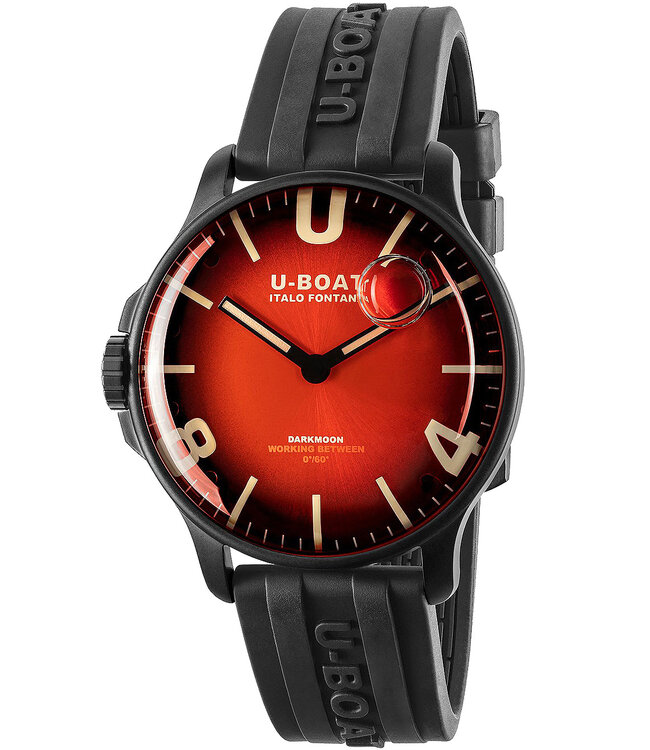 U-Boat 8697/B Herrenuhr Darkmoon 44 mm