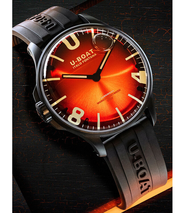 U-Boat 8697/B Herrenuhr Darkmoon 44 mm