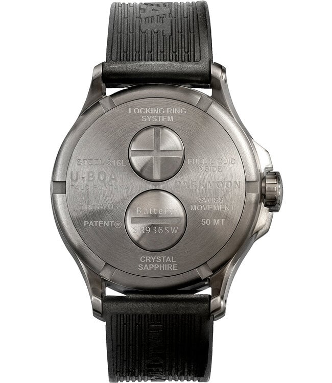 U-Boat 8703/B Herrenuhr Darkmoon 44 mm