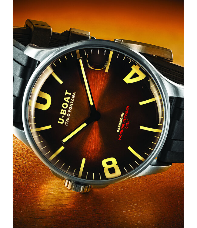 U-Boat 8703/B Herrenuhr Darkmoon 44 mm