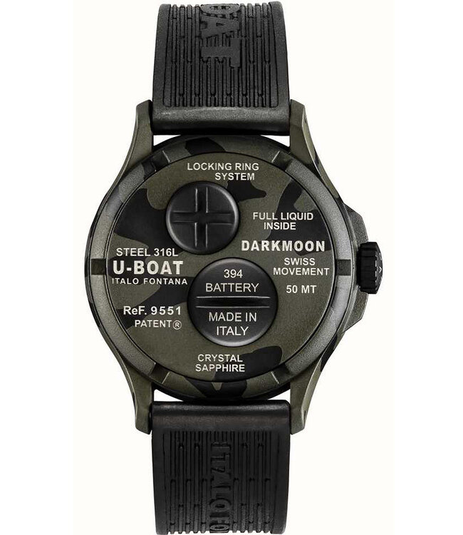 U-Boat 9551 Herrenuhr Darkmoon 40 mm