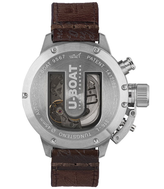 U-Boat 9567/A Herrenuhr Classico Chronograph 45 mm