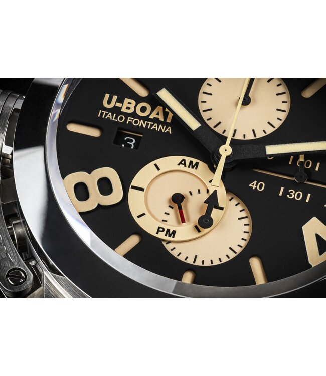 U-Boat 9567/A Herrenuhr Classico Chronograph 45 mm