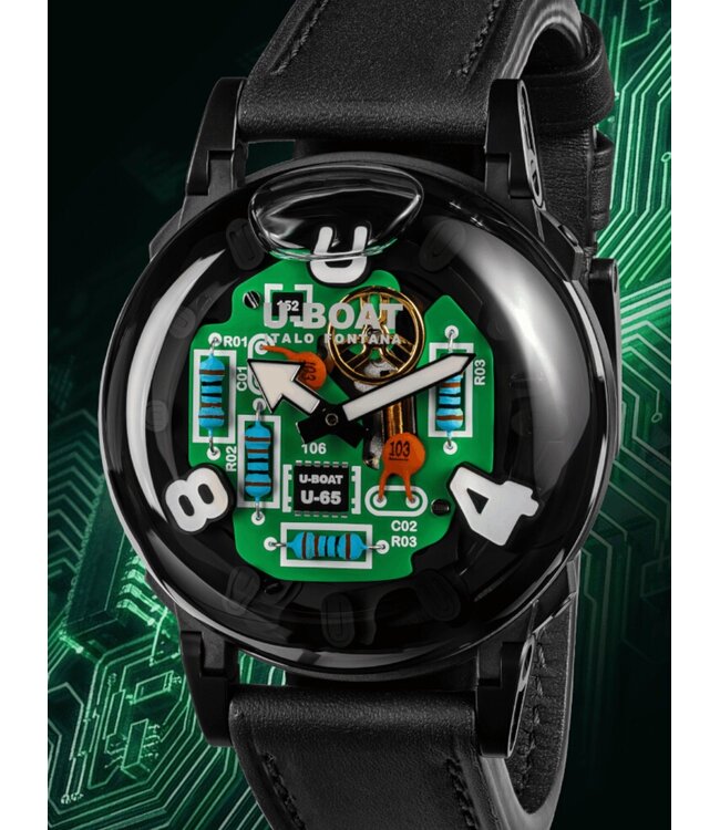 U-Boat 3365 Herrenuhr U-65 45 mm