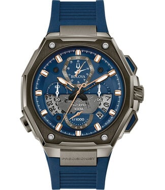 Bulova 98B357 Herrenuhr Precisionist Chronograph 46 mm